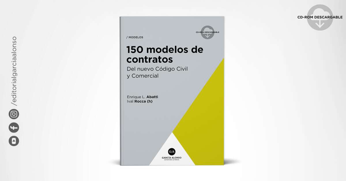 150 Modelos de contratos / Libro / Dres. Abatti - Rocca