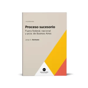 proceso sucesorio - tapa de libro - autor germano - editorial garcia alonso