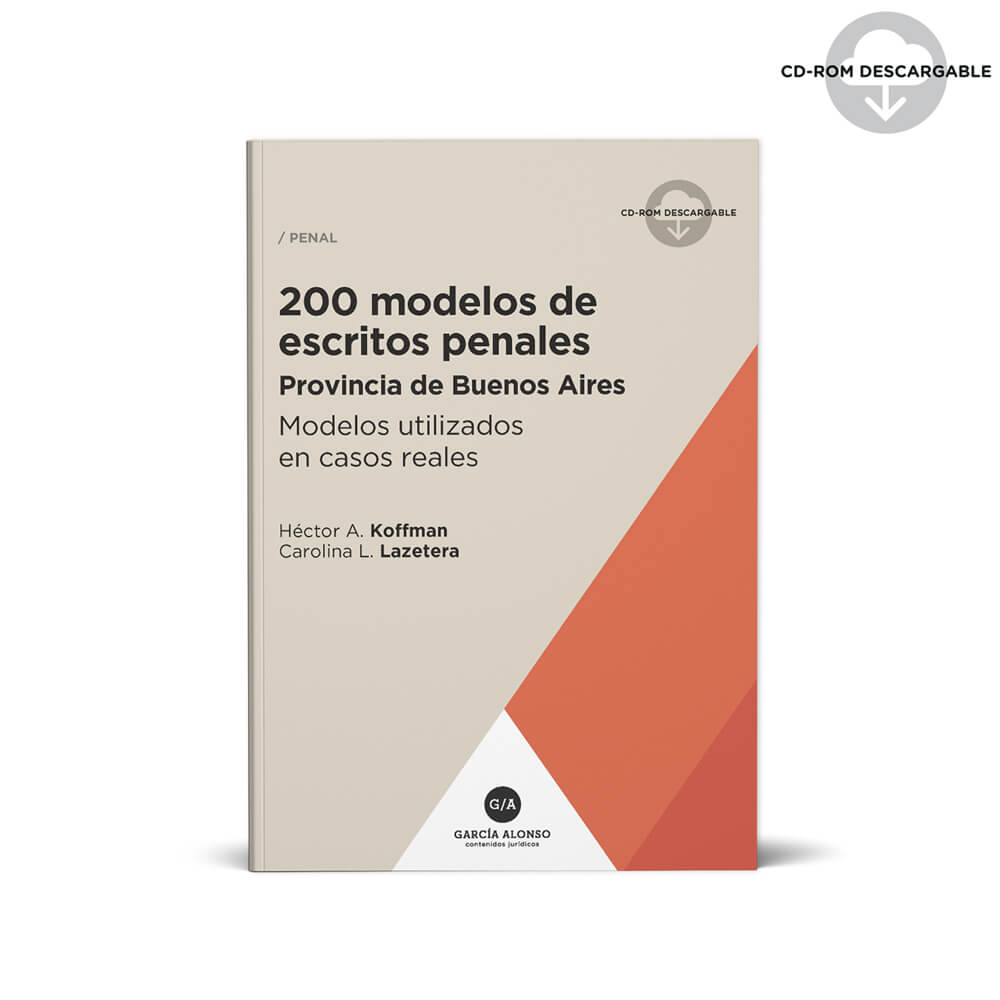 200 modelos de escritos penales Provincia de Buenos Aires