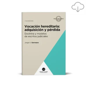 Germano Vocacion hereditaria / Biblioteca de Derecho Sucesorio