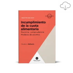 belluscio incumplimiento de la cuota alimentaria