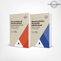 Pack Modelos de escritos judiciales penales (Nación + Provincia) 1