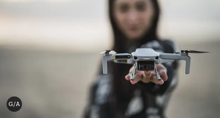 Transmisión de drones en una sucesión